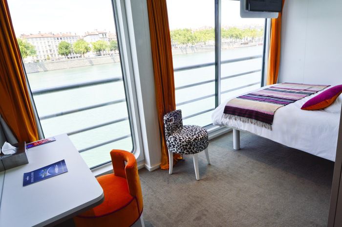 Upper Deck Double Bed - Accessible Cabin Cat B